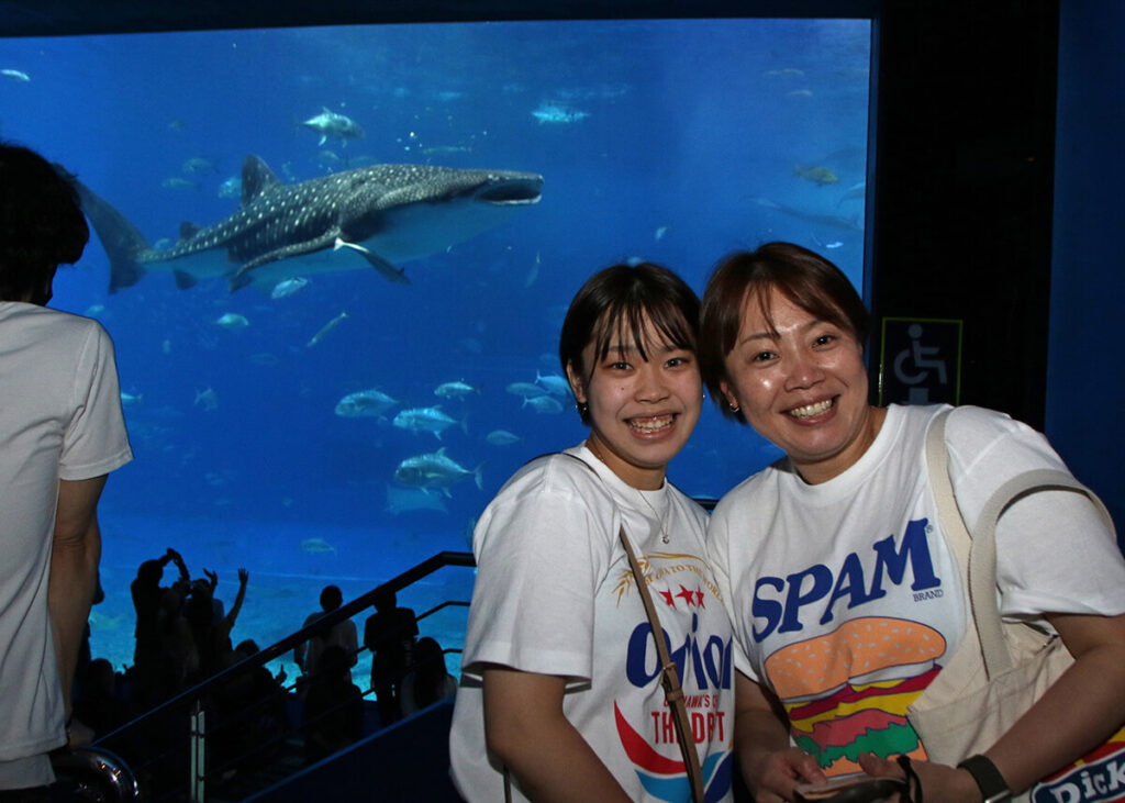 沖縄家族旅行　美ら海水族館