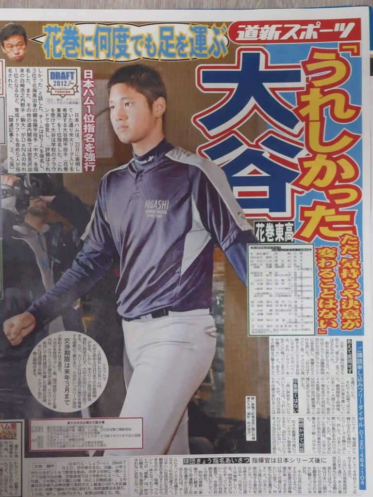 大谷翔平（新聞記事）