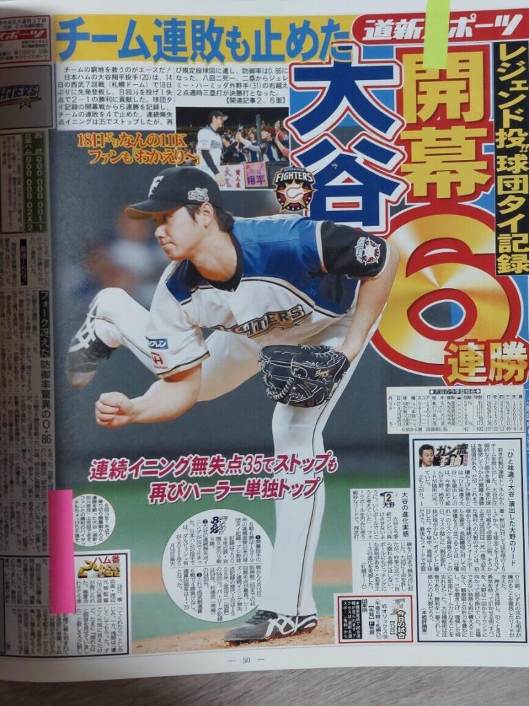 大谷翔平（新聞記事）
