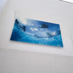 写真をアクリルパネル仕上げ